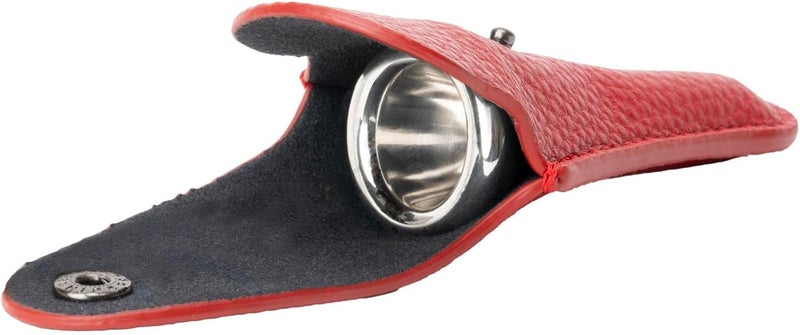 Pro-Tec Cornet Leatherette Mouthpiece Pocket Pouch, Red, Model A131RX - Image 2